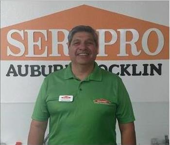 Eddy Cervantes, team member at SERVPRO of Rancho Cordova