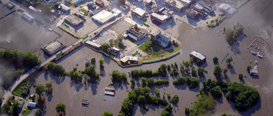 Rancho Cordova, CA commercial storm cleanup